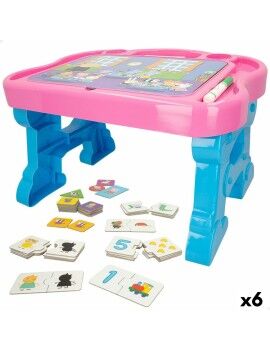 Mesa Multijogos Peppa Pig (6 Unidades)