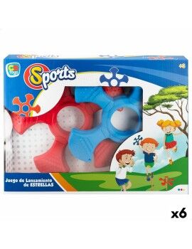 Jogo de pontaria Colorbaby 23,5 x 2 x 23,5 cm Praia Estrelas Jogo de habilidade (6 Unidades)