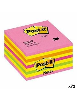 Notas Adesivas Post-it Cor de Rosa 76 x 76 mm (72 Unidades)