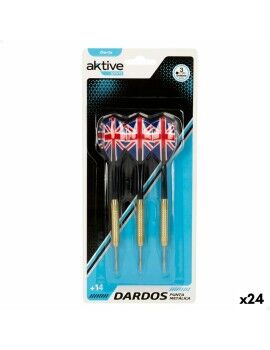 Dardos Aktive Metal 3 Piezas 24 Unidades