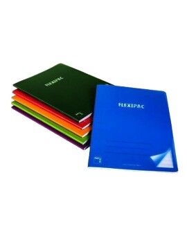 Caderno Pacsa 5x5 Multicolor A4 6 Peças