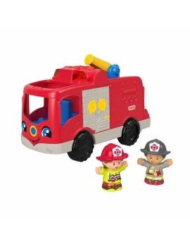 Playset de Veículos Fisher Price Camião de Bombeiros