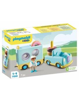 Playset Playmobil 71325 Camión Donut 7 Piezas