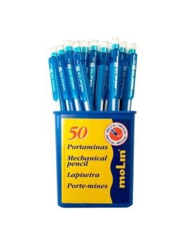 Set de portaminas Molin Azul 0,5 mm (50 Piezas)