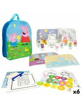 Juego Educativo Peppa Pig 23 x 31 x 9 cm (6 Unidades)