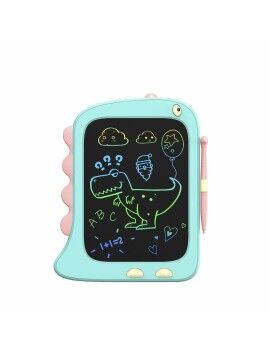 Quadro Mágico Dino Azul Rosa 8,5"