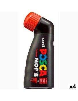 Marcador POSCA MOP'R PC-22 Rojo (4 Unidades)