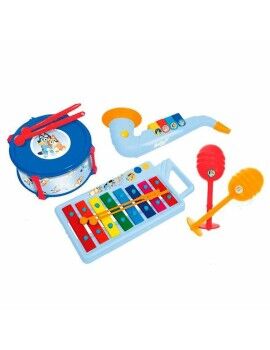 Jogo conjunto de instrumentos musicais Bluey 9 Peças