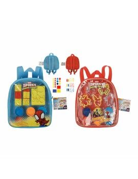 Conjunto de Trabalhos Manuais Spidey Azul Moldes para plasticina Plasticina Mochila