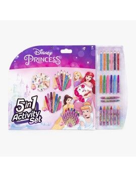 Caja de Actividades para Colorear Disney Princess 5 en 1