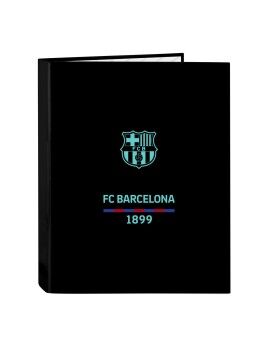 Carpeta de anillas F.C. Barcelona Negro A4 26.5 x 33 x 4 cm