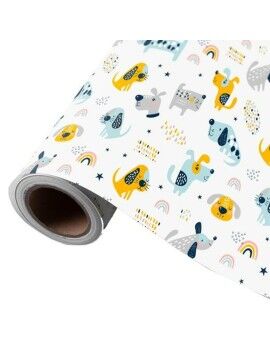 Papel de Regalo Wonder Wrapper Multicolor Rollo 70 m Perro