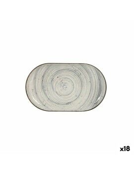 bandeja de aperitivos La Mediterránea Vortex Oval 25 x 15 x 2,2 cm (18 Unidades)