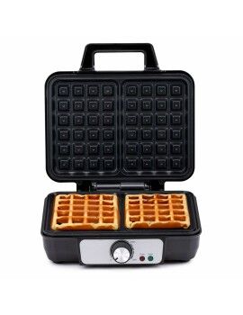 Máquina para Waffles Alpina 1000 W Prateado