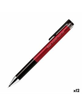 Bolígrafo de gel Pilot Synergy Point Rojo 0,5 mm (12 Unidades)