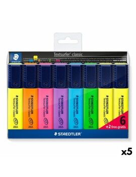 Conjunto de Marcadores Fluorescentes Staedtler Textsurfer Classic Multicolor (5 Unidades)