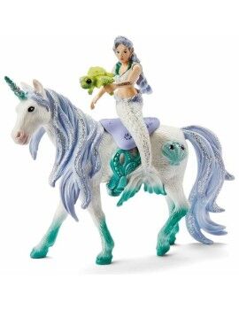 Figura Schleich 42509 Mermaid on sea unicorn Plástico