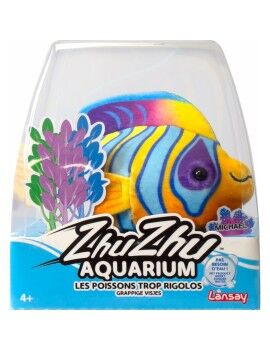 Brinquedos Lansay Zhu Zhu Aquarium Crystal Le Poisson Ange Royal