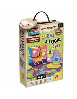 Juego Educativo Lisciani Giochi Cubes & Logic 2 in1 (FR)