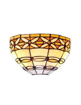 Luz de Parede Viro Marfíl Castanho Ferro 60 W 30 x 19 x 13 cm