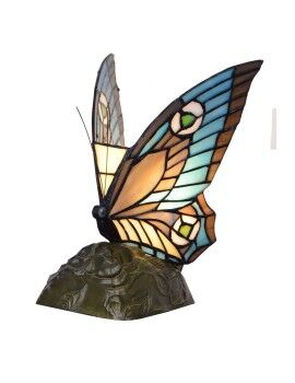 Lâmpada de mesa Viro Iluminación Blauwe Vidro 23 x 25 x 23 cm Borboleta