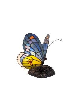 Lâmpada de mesa Viro Iluminación Blauwe 60 W 17 x 23 x 17 cm Borboleta