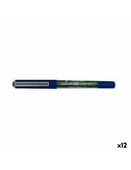 Boligrafo de tinta líquida Uni-Ball Eye Ocean Care 0,7 mm Verde (12 Unidades)