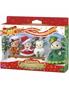 Acessórios para Casa de Bonecas Sylvanian Families Happy ChristmaS Friends