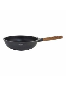 Frigideira Wok Oroley Nature Madeira Alumínio fundido 30 cm