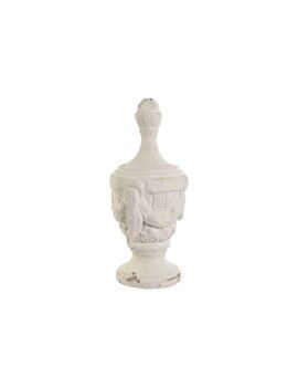 Figura Decorativa Home ESPRIT Blanco Decapé 23 x 23 x 51 cm