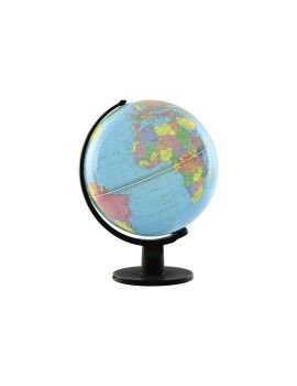 Globo Terraqueo Home ESPRIT Azul Negro PVC 33 x 32 x 41 cm