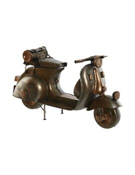 Figura Decorativa Home ESPRIT Champanhe Prateado Vespa Vintage 28 x 11 x 17 cm