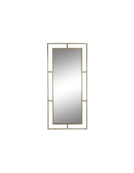 Espejo de pared Home ESPRIT Dorado Cristal Hierro Moderno 96 x 5 x 208 cm