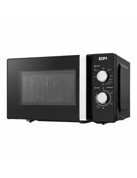 Microondas com Grill EDM 07413 Black Design Preto 1000 W 700 W 20 L