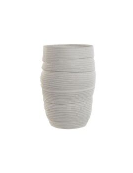 Vaso Home ESPRIT Branco Cerâmica 27 x 27 x 37 cm