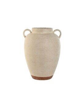 Vaso Home ESPRIT Branco Metal Tradicional 27 x 27 x 37 cm