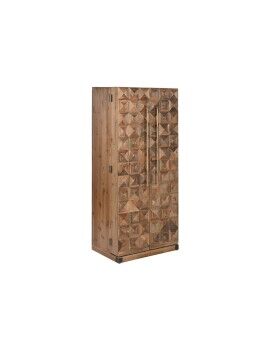 Suporte para garrafas Home ESPRIT Castanho Abeto 64,5 x 45 x 146,5 cm