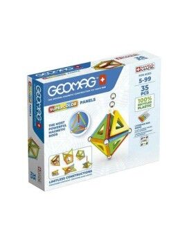 Jogo de Construção Geomag Supercolor Panels Magnético (35 pcs)