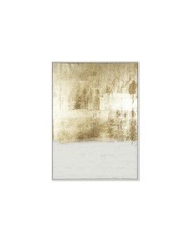 Pintura Home ESPRIT Branco Dourado 103 x 4,5 x 143 cm