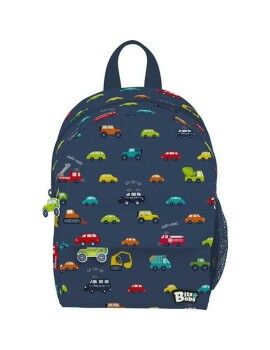 Mochila Escolar Bits&Bobs Cars Azul Marinho 28,5 x 21,5 x 10 cm