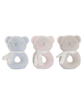 Peluche Chocalho Home ESPRIT 12 x 7 x 17 cm (3 Unidades)