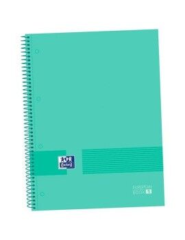 Caderno Oxford &YOU Menta A4+ 80 Folhas 5 Unidades