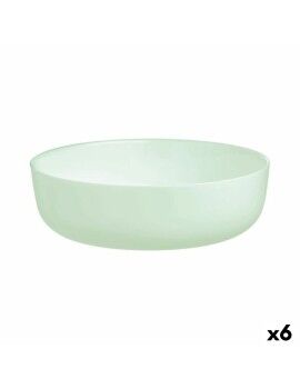 Ensaladera Luminarc Diwali Paradise Verde Vidrio 22 cm (6 Unidades)