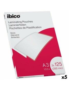 Lâminas para plastificar Ibico A3 Brilho 0,25 mm (5 Unidades)