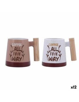 Taza Bidasoa All The Way Multicolor Cerámica 350 ml (12 Unidades)