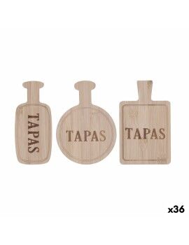 Tabla de servir Quid Tapas Madera (36 Unidades)