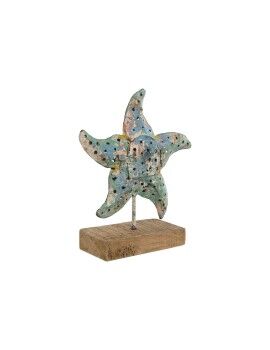 Figura Decorativa Home ESPRIT Mediterrâneo Estrela do mar 22 x 8 x 25 cm