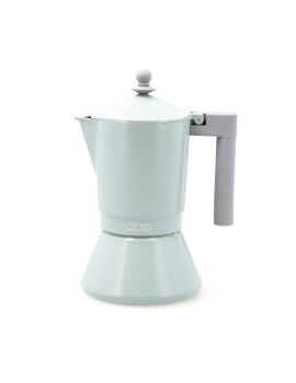 Cafeteira Italiana Quid Ozon Verde Metal 9 Copos