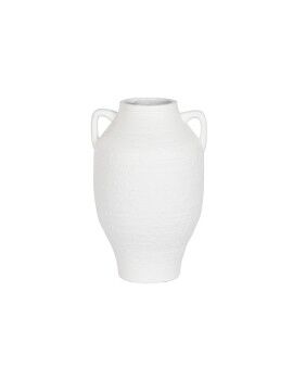 Vaso Home ESPRIT Branco Fibra de Vidro 30 x 30 x 46 cm