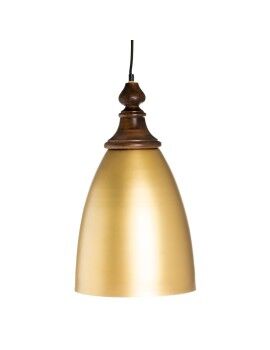 Candeeiro de teto Dourado Ferro Madeira de mangueira 40 W 220-240 V 30 x 30 x 53 cm